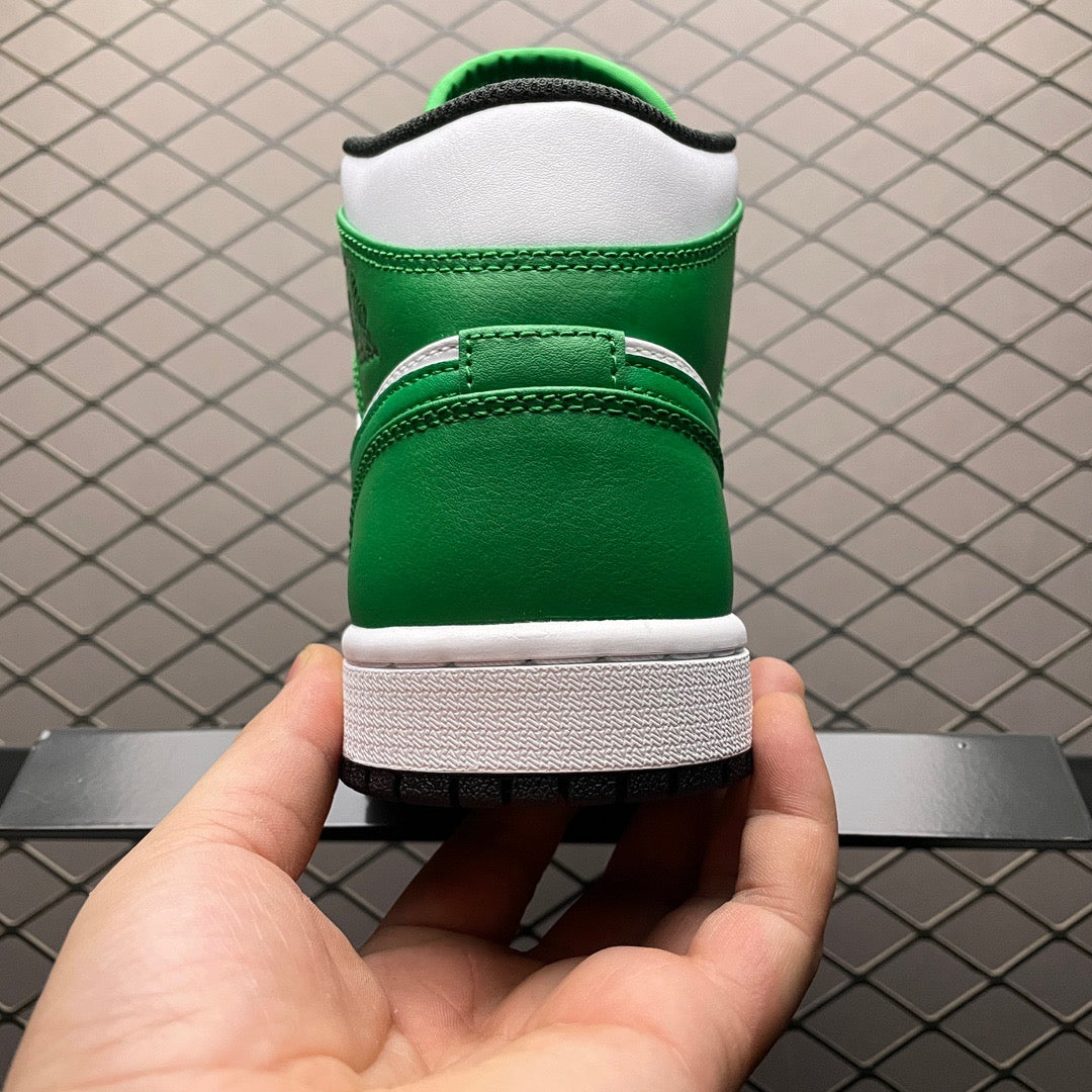 Air Jordan 1 Mid Lucky Green