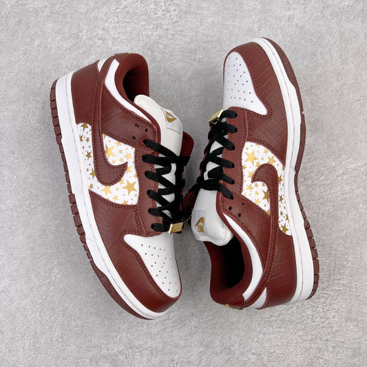 Nike SB Dunk Low Supreme Stars Barkroot Brown