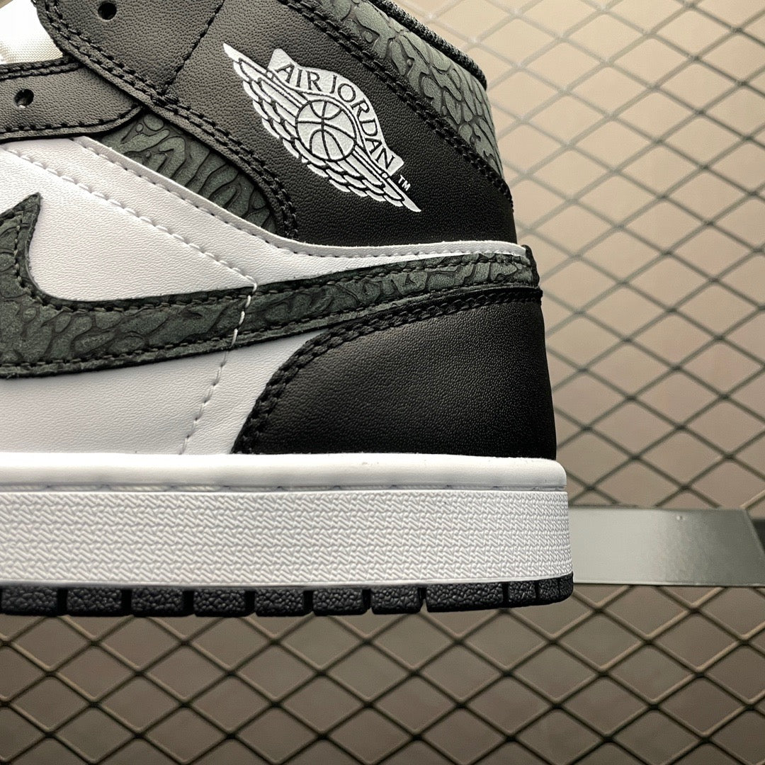 Air Jordan 1 Mid SE Panda Elephant