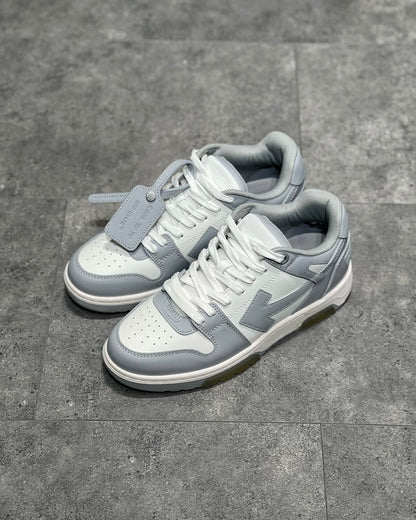 OFF-WHITE Out Of Office  OOO Low Tops Grey White