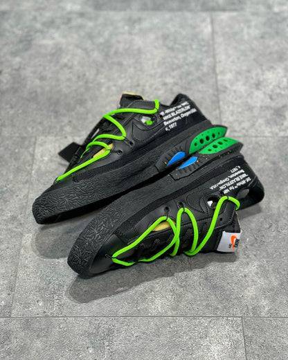 Nike Blazer Low Off-White Black Electro Green