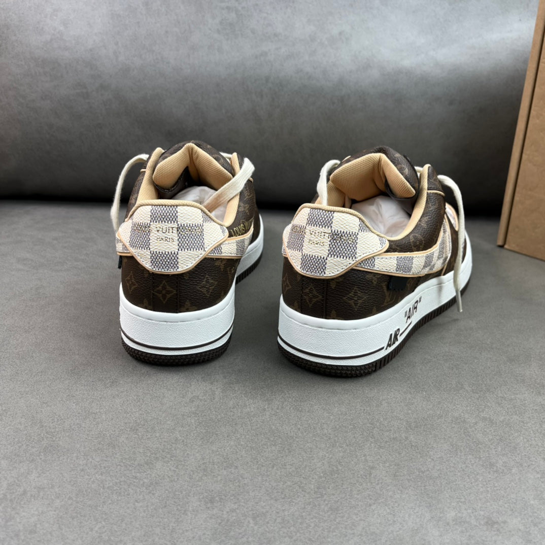 Louis Vuitton x Nike Air Force 1 Low Monogram Damier Pilot Case