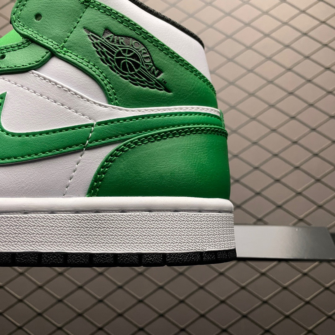 Air Jordan 1 Mid Lucky Green